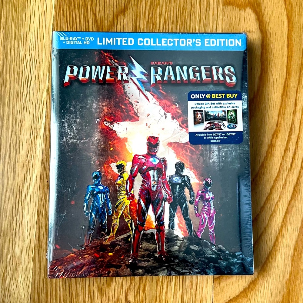 Power Rangers DVD. Limited Edition. NEW!